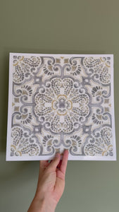 Seville gold floor and wall tile video close up