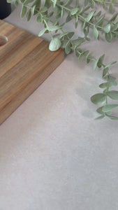 Close up video of Mojave beige stone matte adhesive vinyl