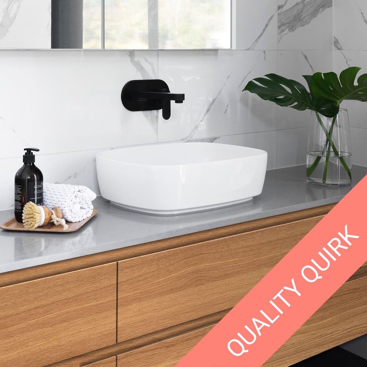 Quality Quirk - Short Roll | Natural Oak | Adhesive Vinyl 122cm x 3m