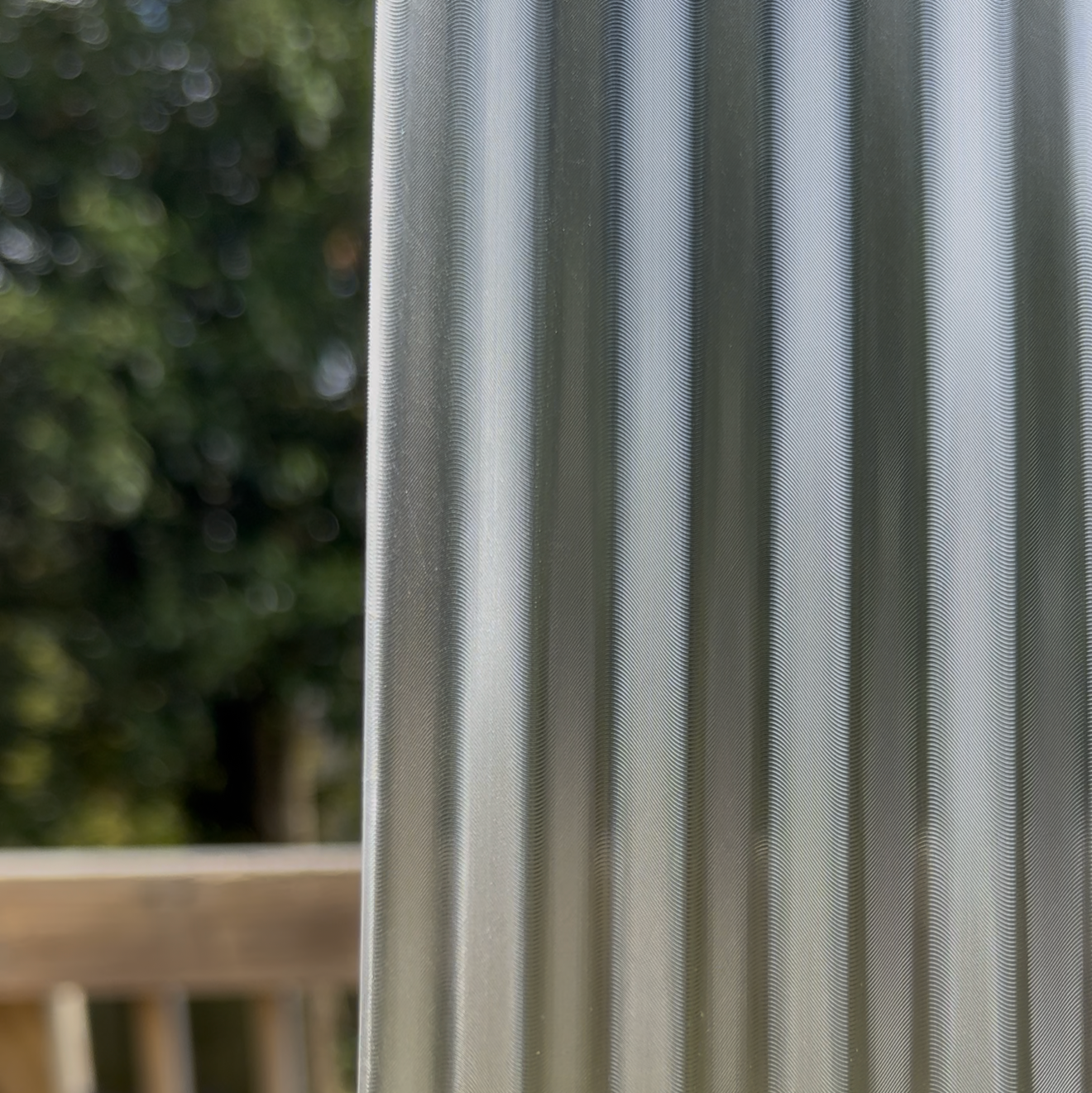 reeded thick window film