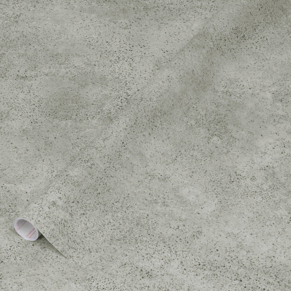 Salazar concrete adhesive vinyl wrap on drawer fronts