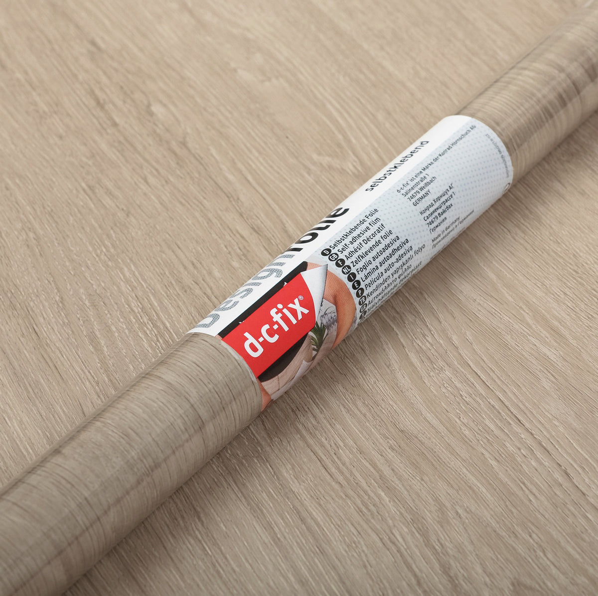 santana oak lime adhesive vinyl d-c-fix roll