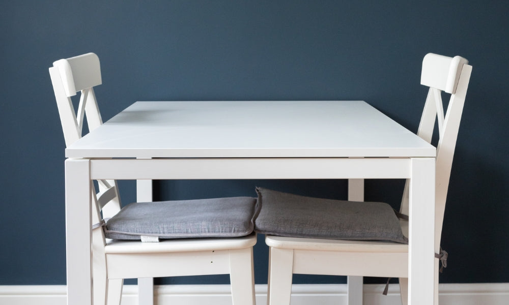Table before makeover