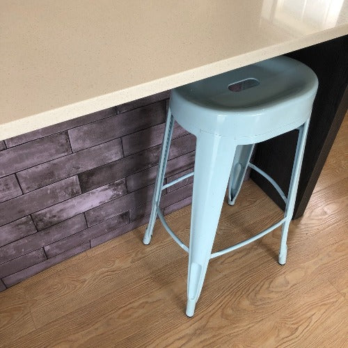Grey Slate Brick Asmant - 67.5cm x 4m - Vinyl Home®