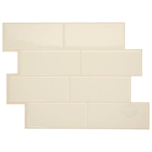 Sample Metro Laurito Beige | Self-adhesive 3D Tiles