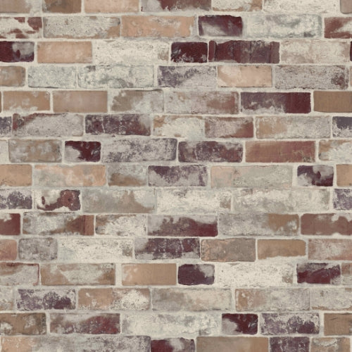 Old Brick Wall Tisa - 67.5cm x 4m - Vinyl Home®