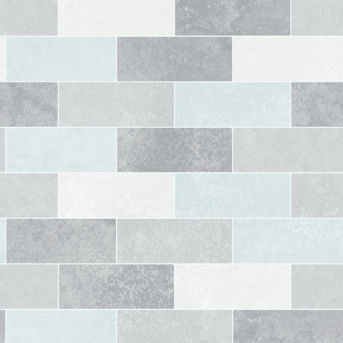 Sample Pastel Tiles | Vinyl Wallpaper
