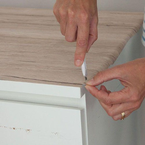 Sanremo Oak Sand - 45cm x 2m - Vinyl Home®