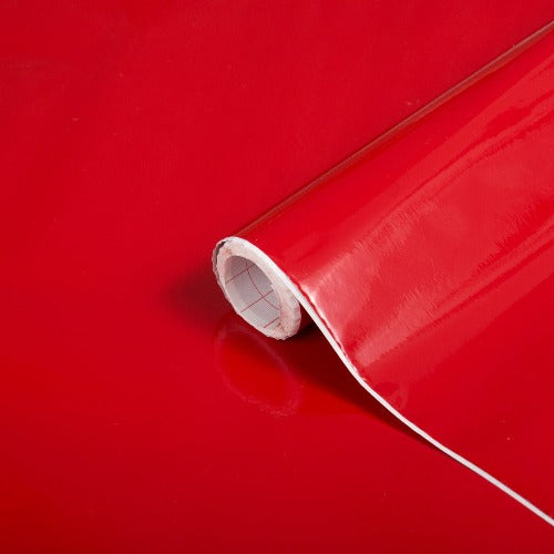 Sample Signal Red Glossy | Adhesive Vinyl